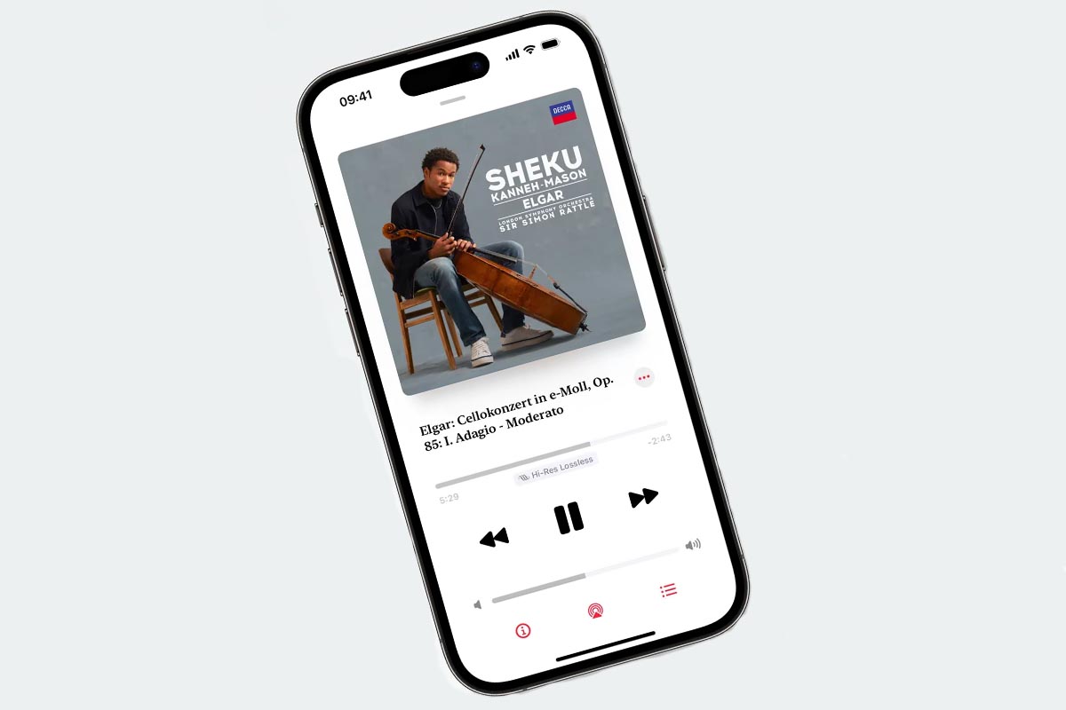 Apple Music Classics App auf iPhone