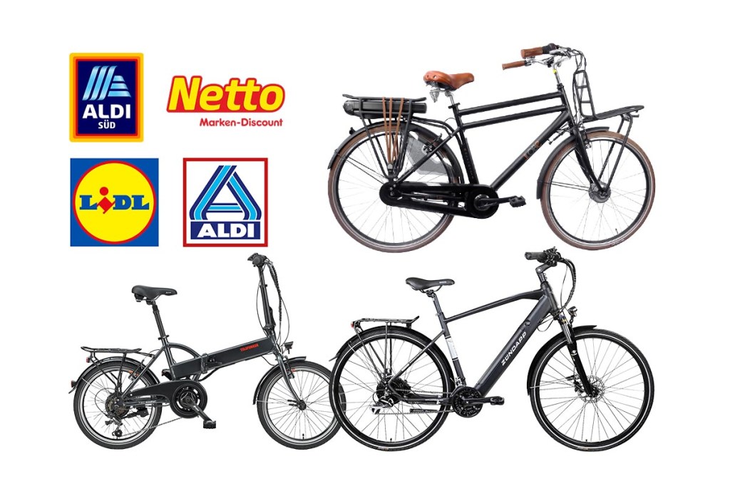 Tiefpreise für E-Bikes bei Discountern