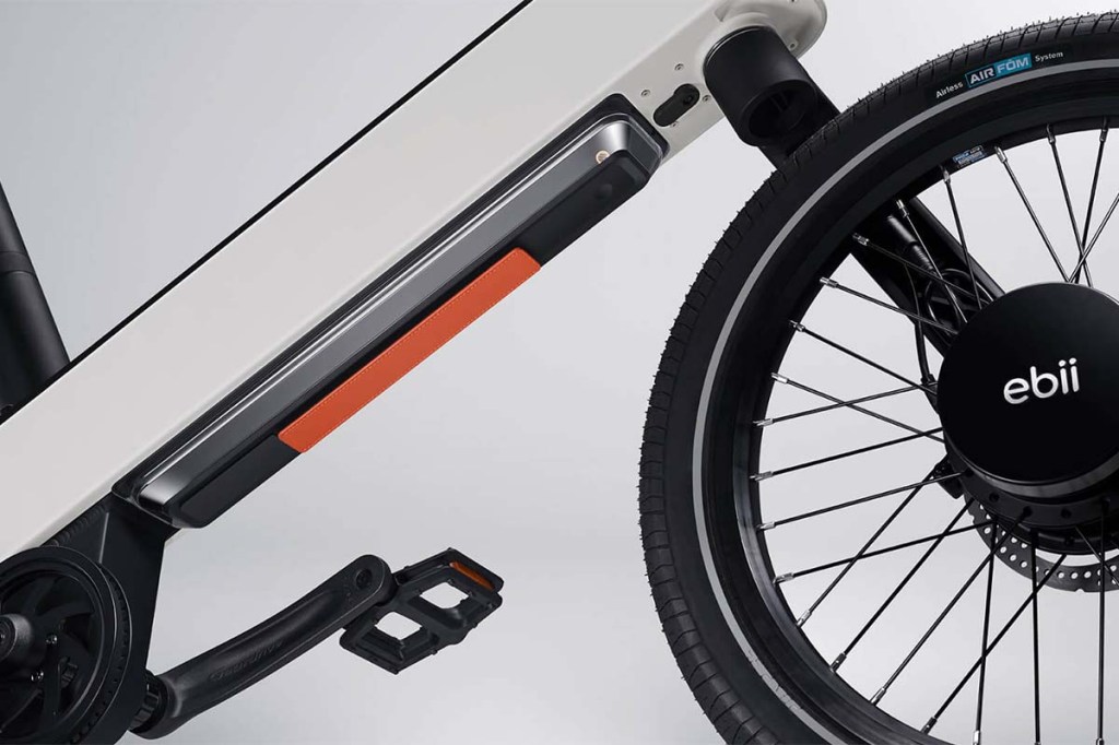 Productshot E-Bike ebii von Acer, Closeaufnahme Steuerbox