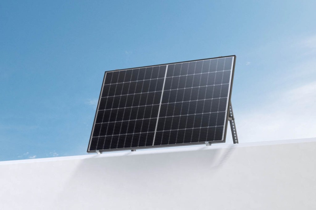 Photovoltaik-Modul auf einem Dach