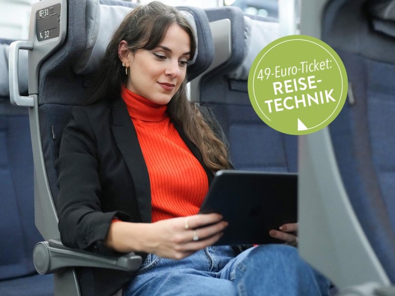 49-Euro-Ticket: 5 Gadgets für komfortables Reisen
