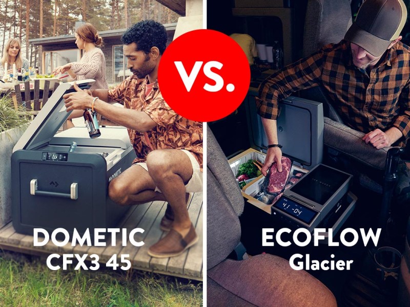 Kühlboxen im Test: EcoFlow Glacier vs. Dometic CFX3 45