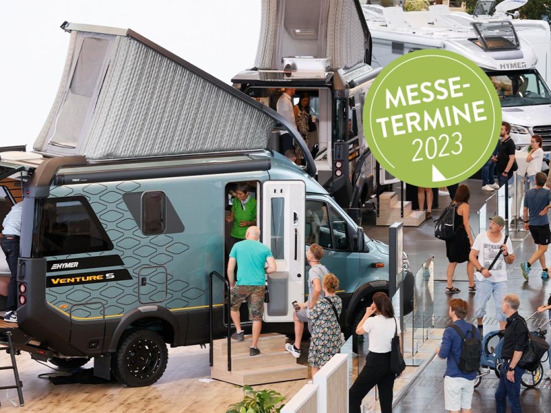 Caravan & Camping: Der komplette Messekalender 2023