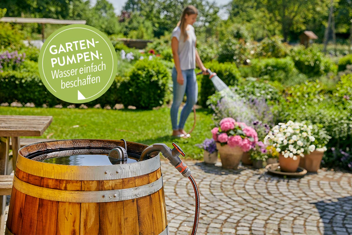 Gartenpumpen: Die besten Geräte für jeden Garten - IMTEST