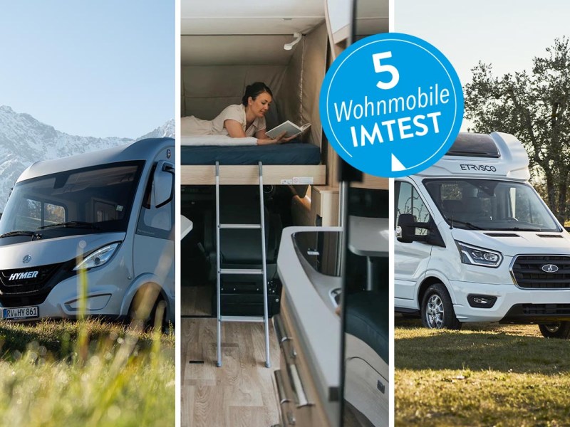 Urlaub auf vier Rädern: Die besten Wohnmobile 2023 im Test