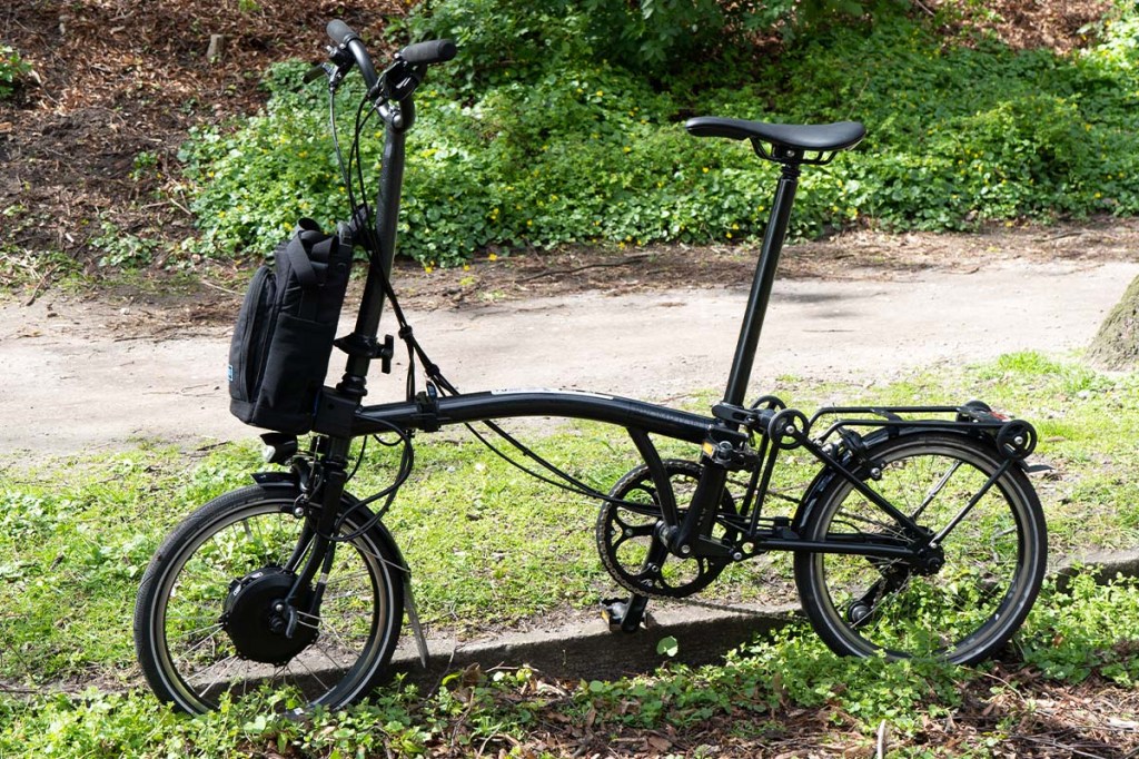 Das Falt-E-Bike der Brompton Electric-P-Line