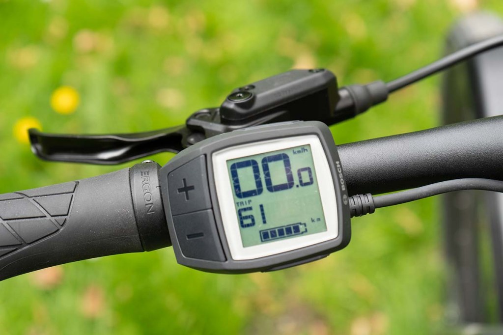 Detail Display E-Bike