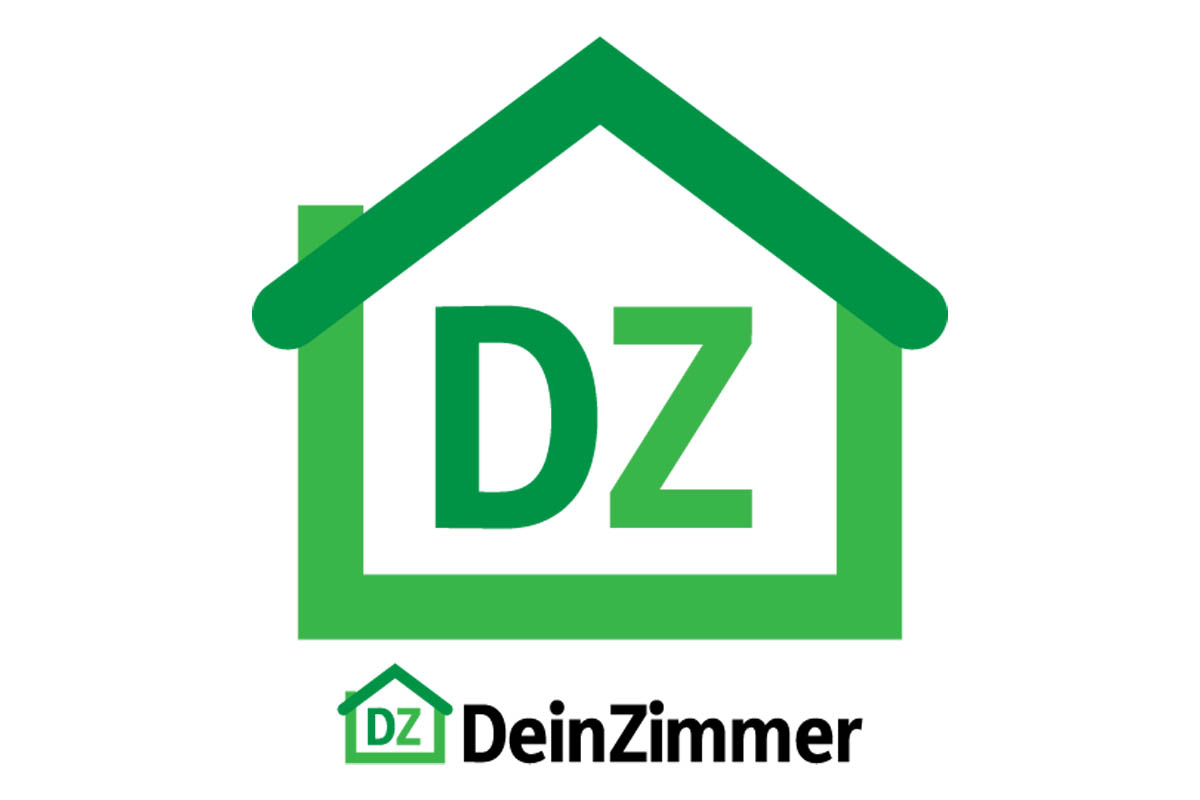 Logo Dein Zimmer mit grünem Haus