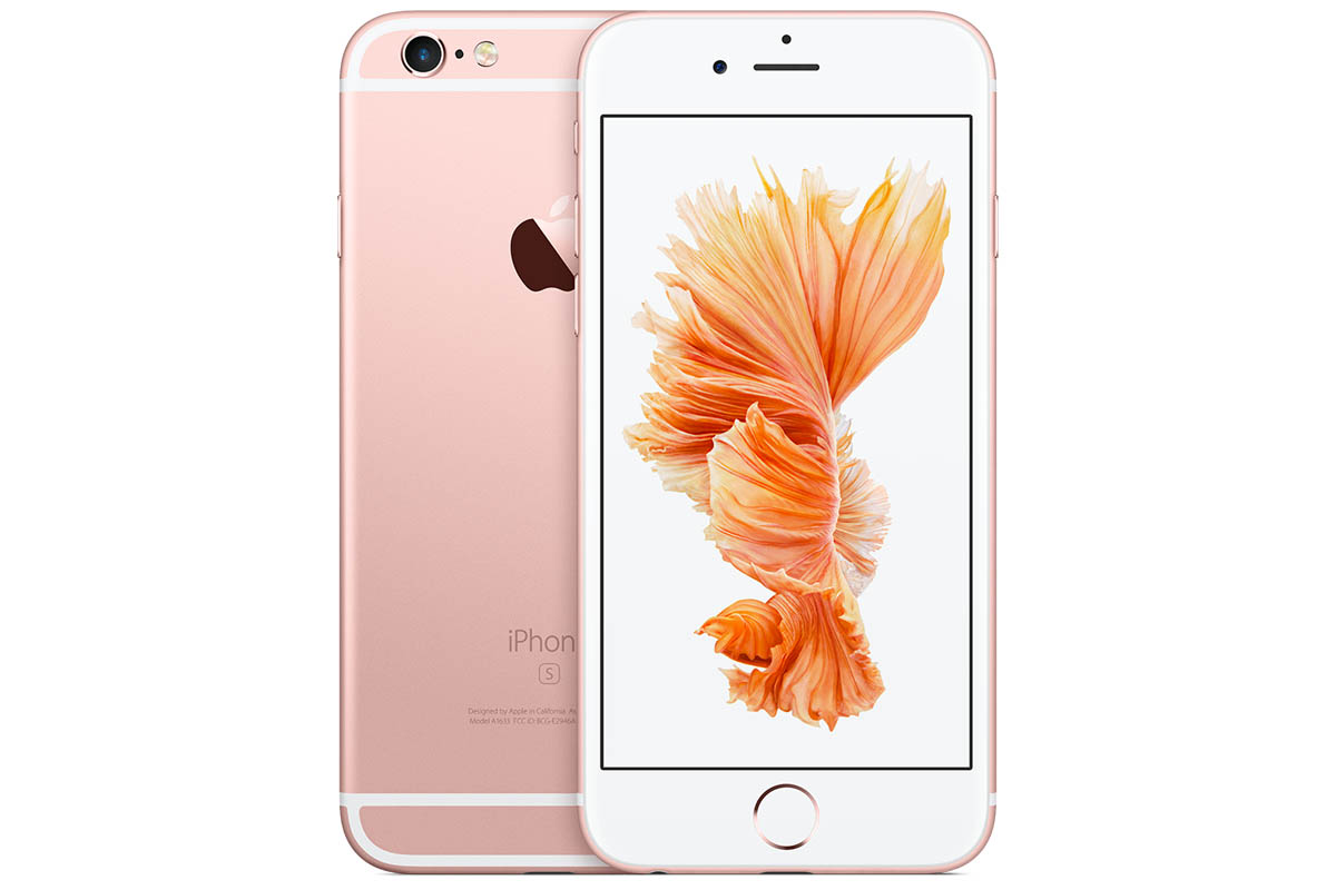 iPhone 6S in rosa