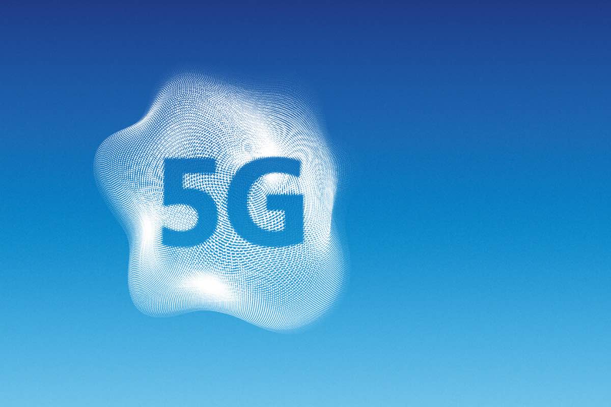 Eine Anzeige für den 5G-Tarif von o2