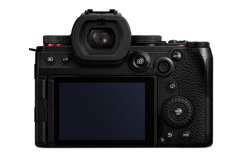 Panasonic Lumix S5II rückseitig betrachtet mit Display