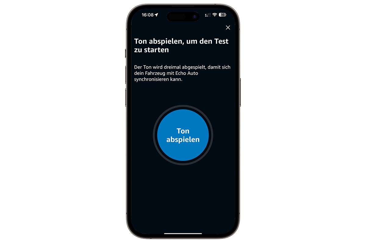 Screenshot Amazon Echo Auto Installation