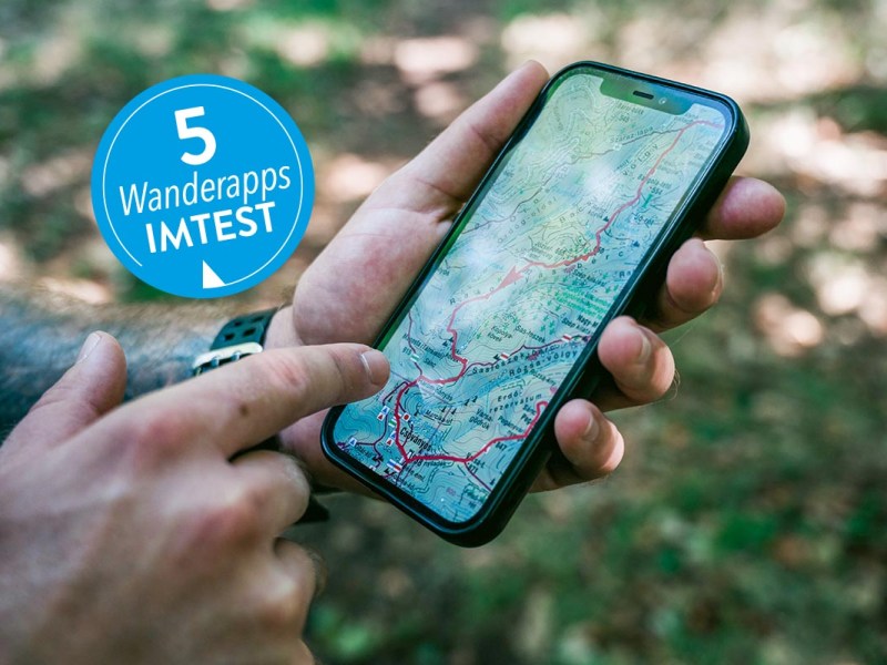 Die besten Wander-Apps im Test: Wie hilfreich sind sie?