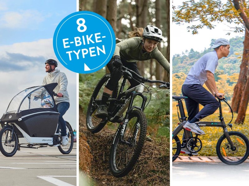 E-Bike-Typen im Überblick: Welches Modell passt zu mir?