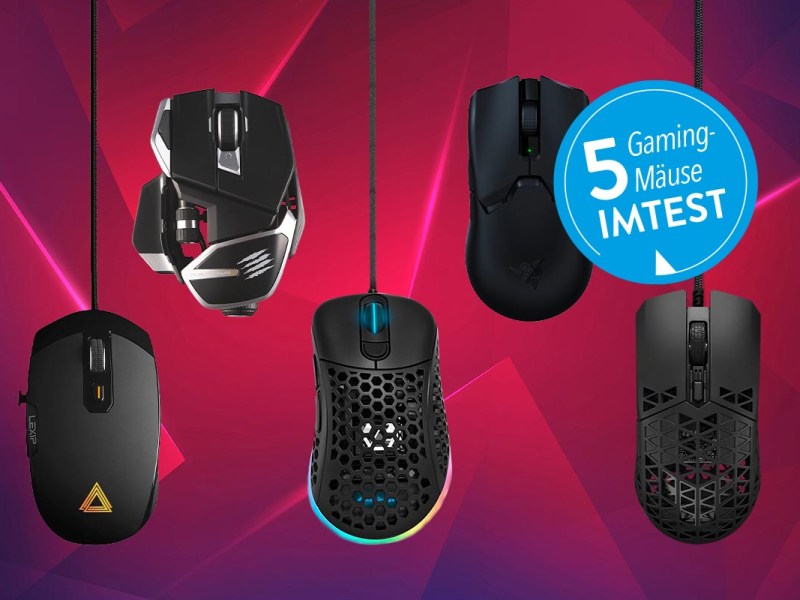 Die 5 besten Gaming-Mäuse im Test