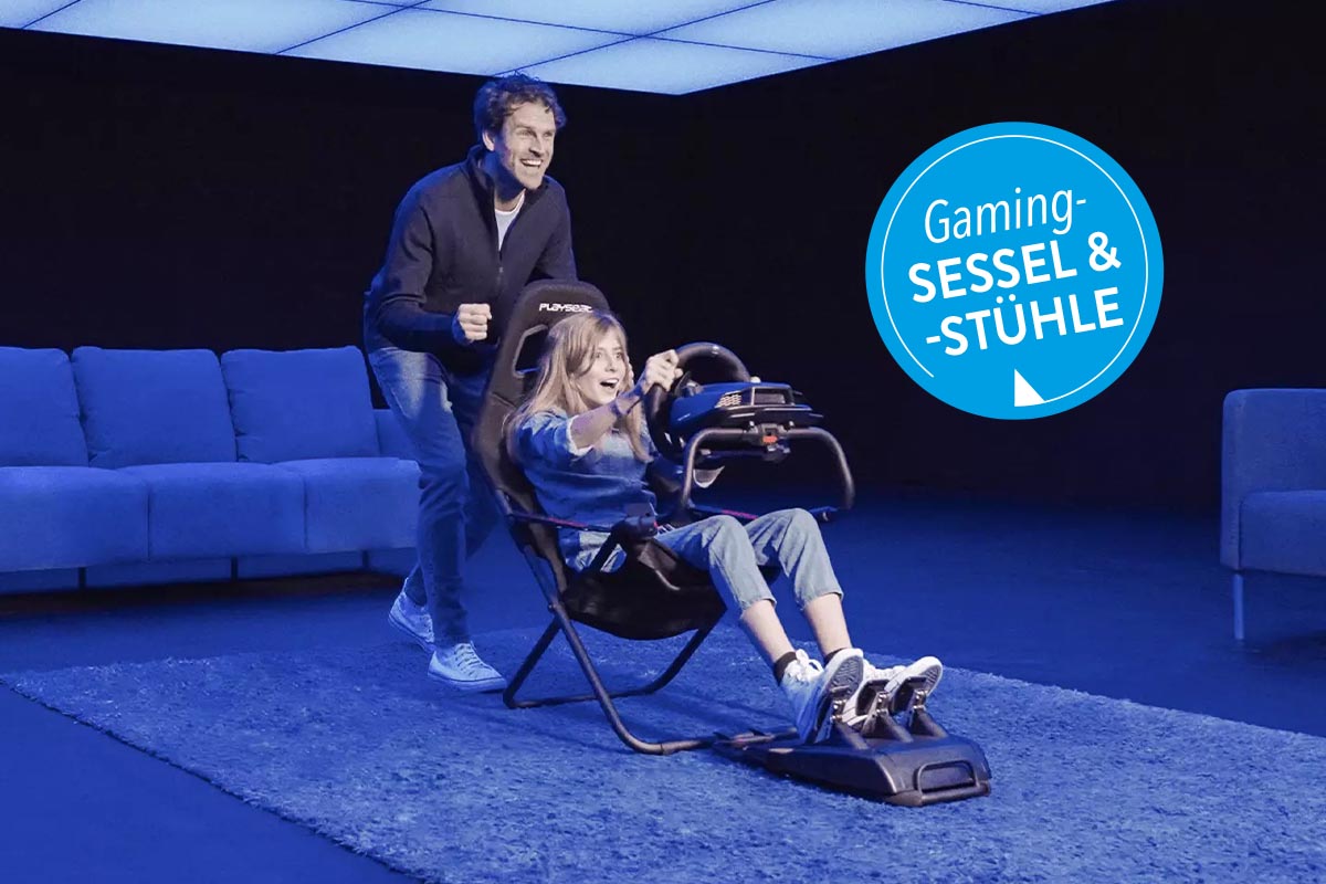Play in complete comfort: gaming chairs and stools for every setting
