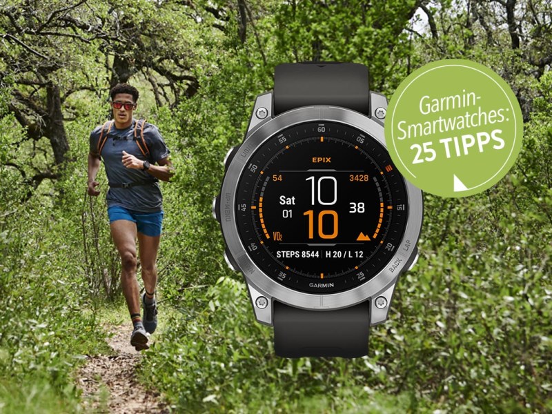25 geniale Tipps für Garmin-Smartwatches