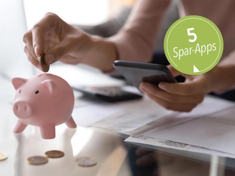 Die 5 besten Spar-Apps: So sparen Sie bares Geld