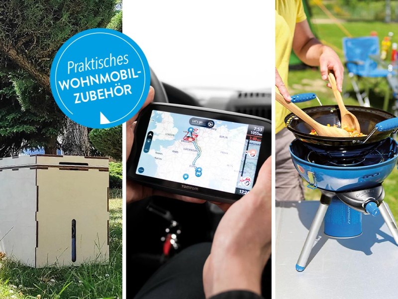 Wohnmobil-Zubehör: Rückfahrkamera, Klima, Navi, Solar & Co.