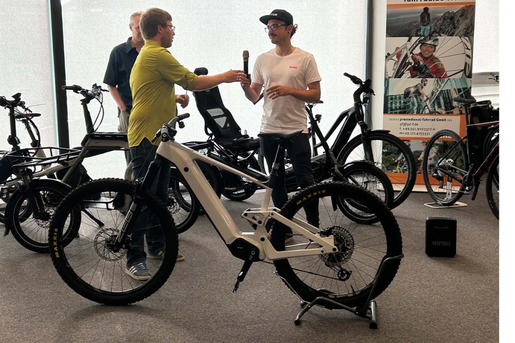 E-bike mit Mittelmotor Drive 3 Peak von Brose