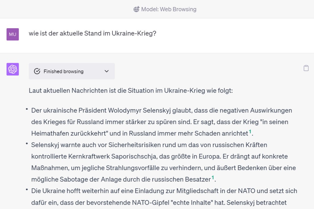 chatgpt plus mit Bing