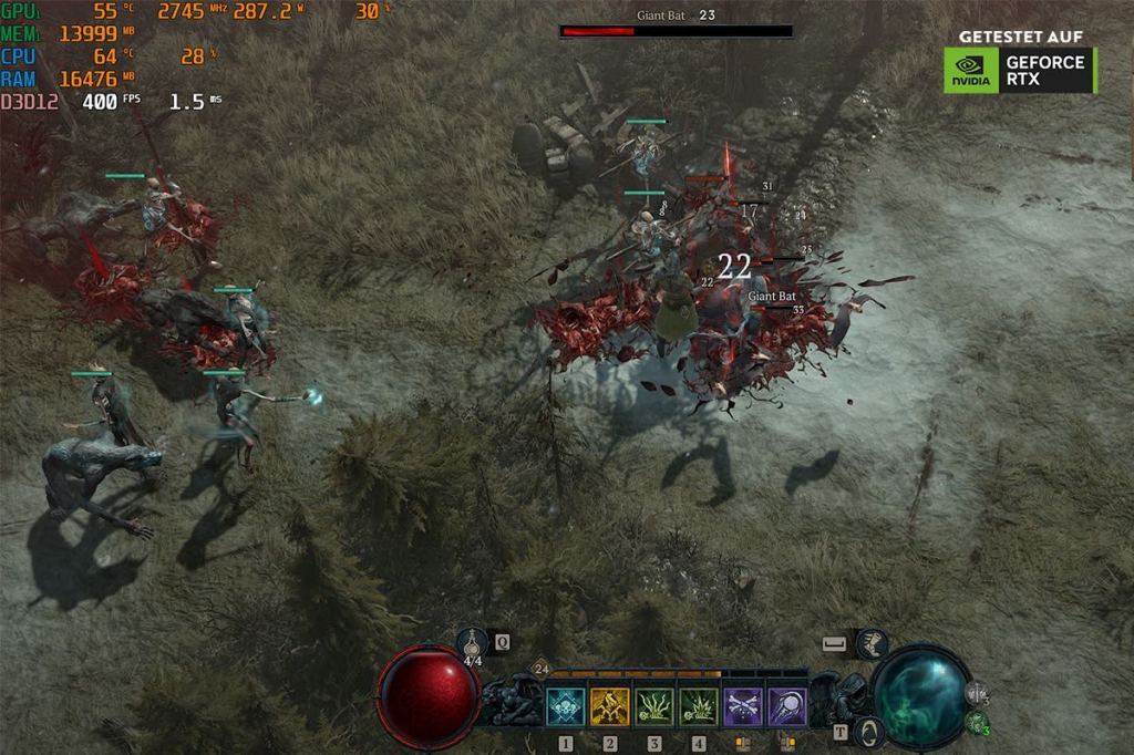Ein Screenshot der PC Version von Diablo 4