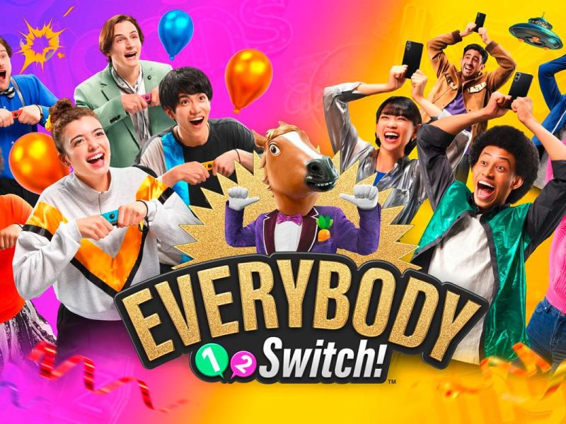 Everybody 1-2-Switch! – Das Party-Spiel erscheint heute