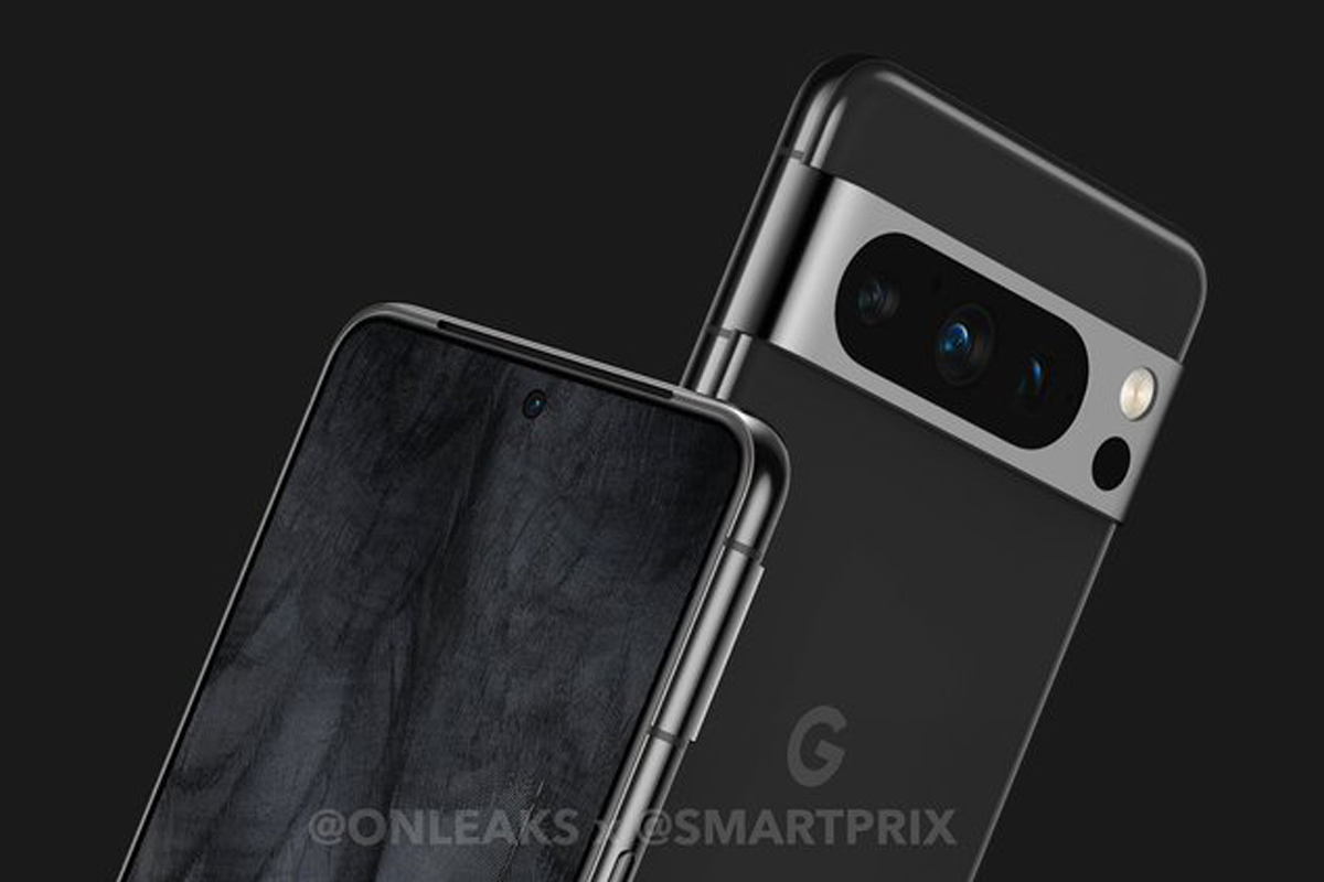 Renderbilder des angeblichen Google Pixel 8.