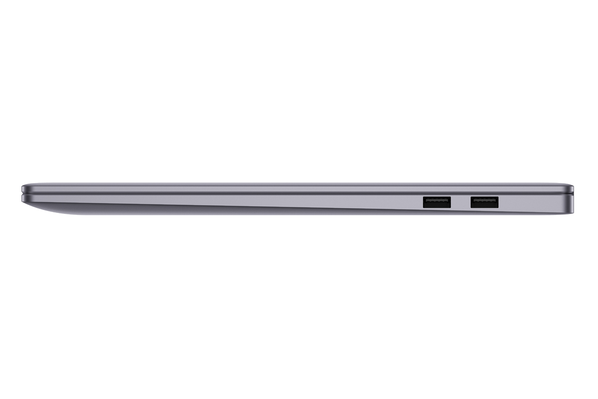 Produktfoto des Huawei MateBook 16s von der Seite.