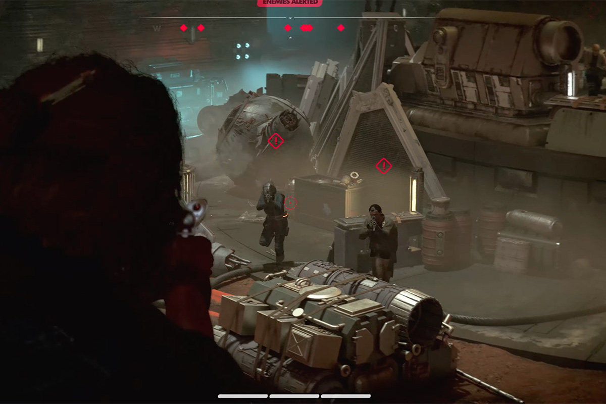Screenshot zum kommenden Videospiel Star Wars Outlaws.