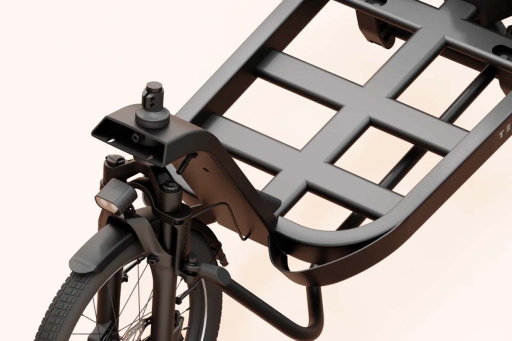 NAhaufnahme Gepäckfläche an CArgo-E-Bike
