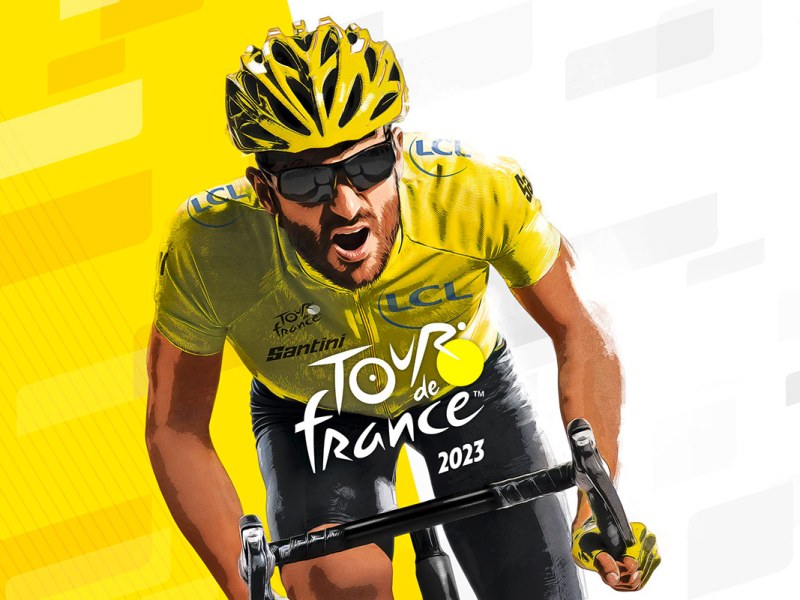 Artwork zum Videospiel Tour de France 2023.
