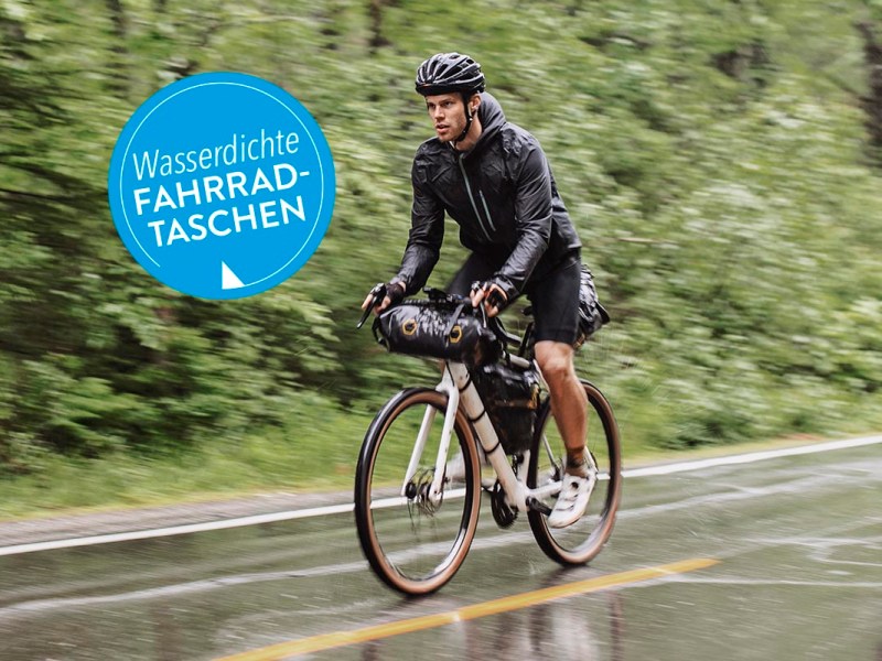Wasserdichte Fahrradtasche: 5 Modelle, die wirklich trocken halten