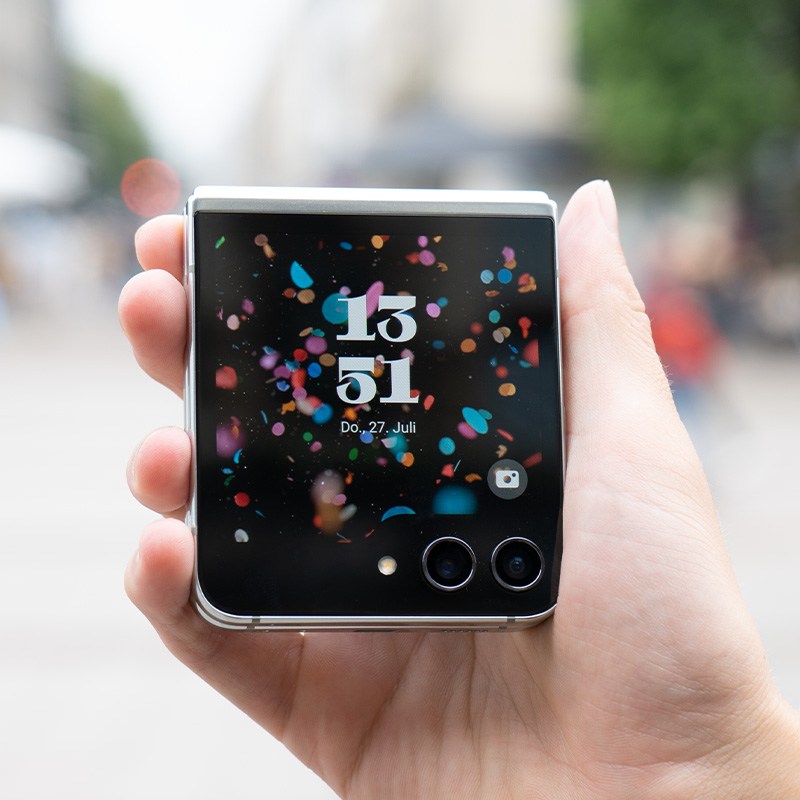 Samsung Galaxy Z Flip5 im Test: Dieses Smartphone macht Spaß