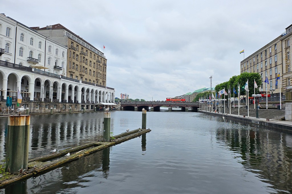 Die Binnenalster.