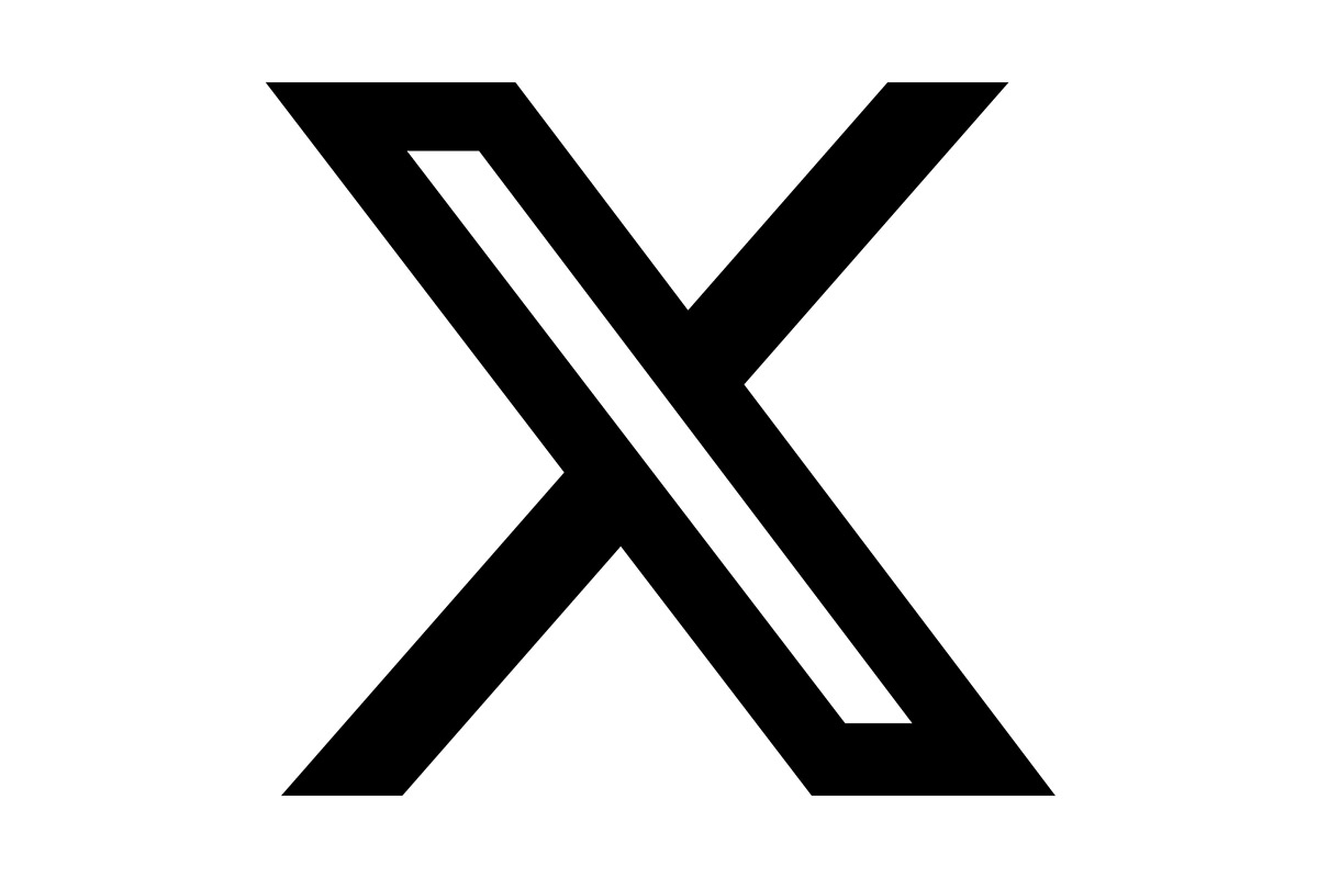 Neue X-Logo für Twitter