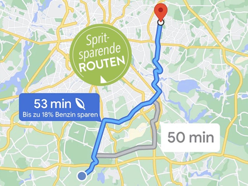 Kraftstoffsparende Routen: Effizienter ans Ziel mit Google Maps
