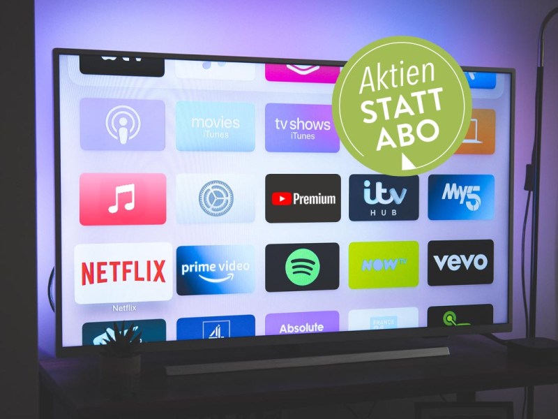 TV mit Streaming-Diensten