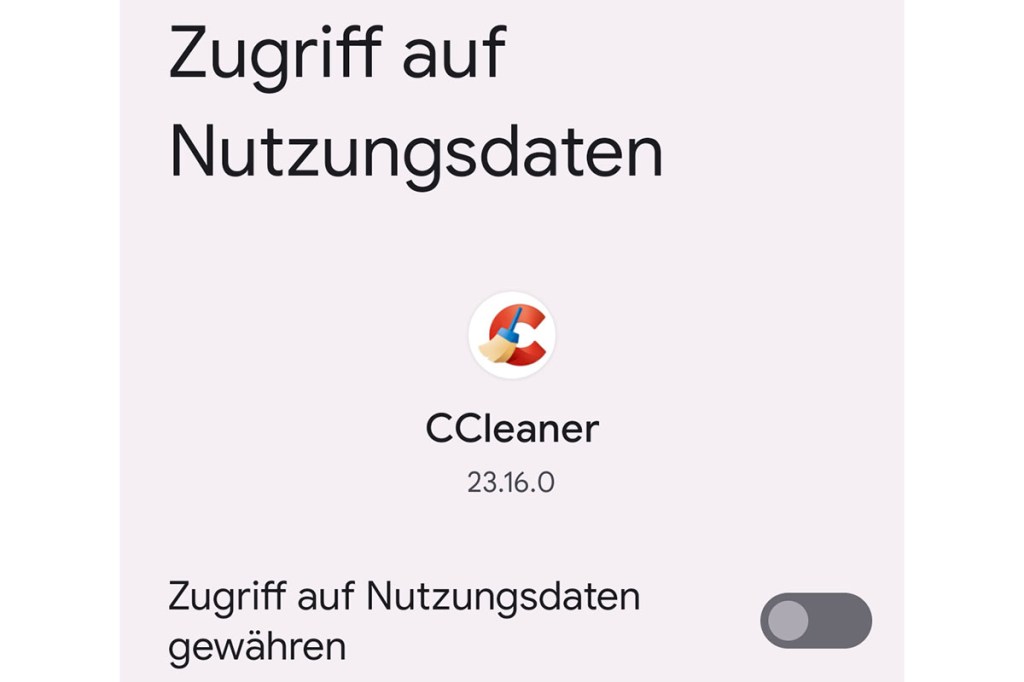 CCleaner Android aufräumen 2