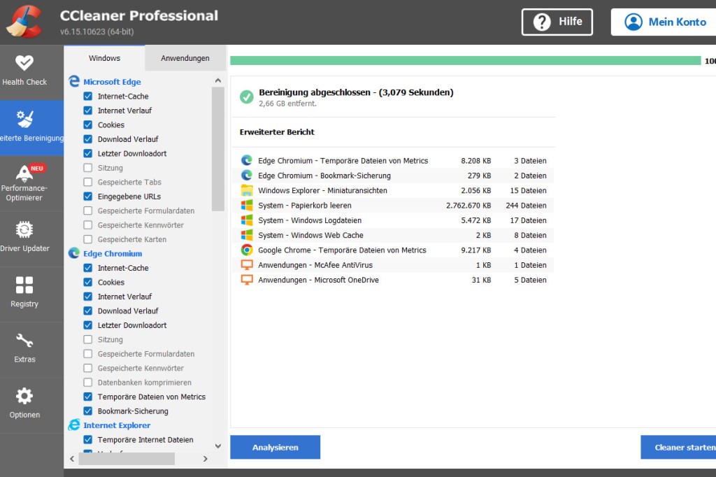 CCleaner Anleitung Schritt 6