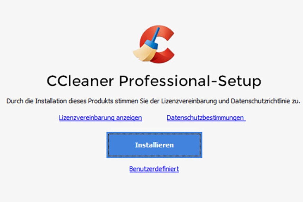CCleaner Pro installieren