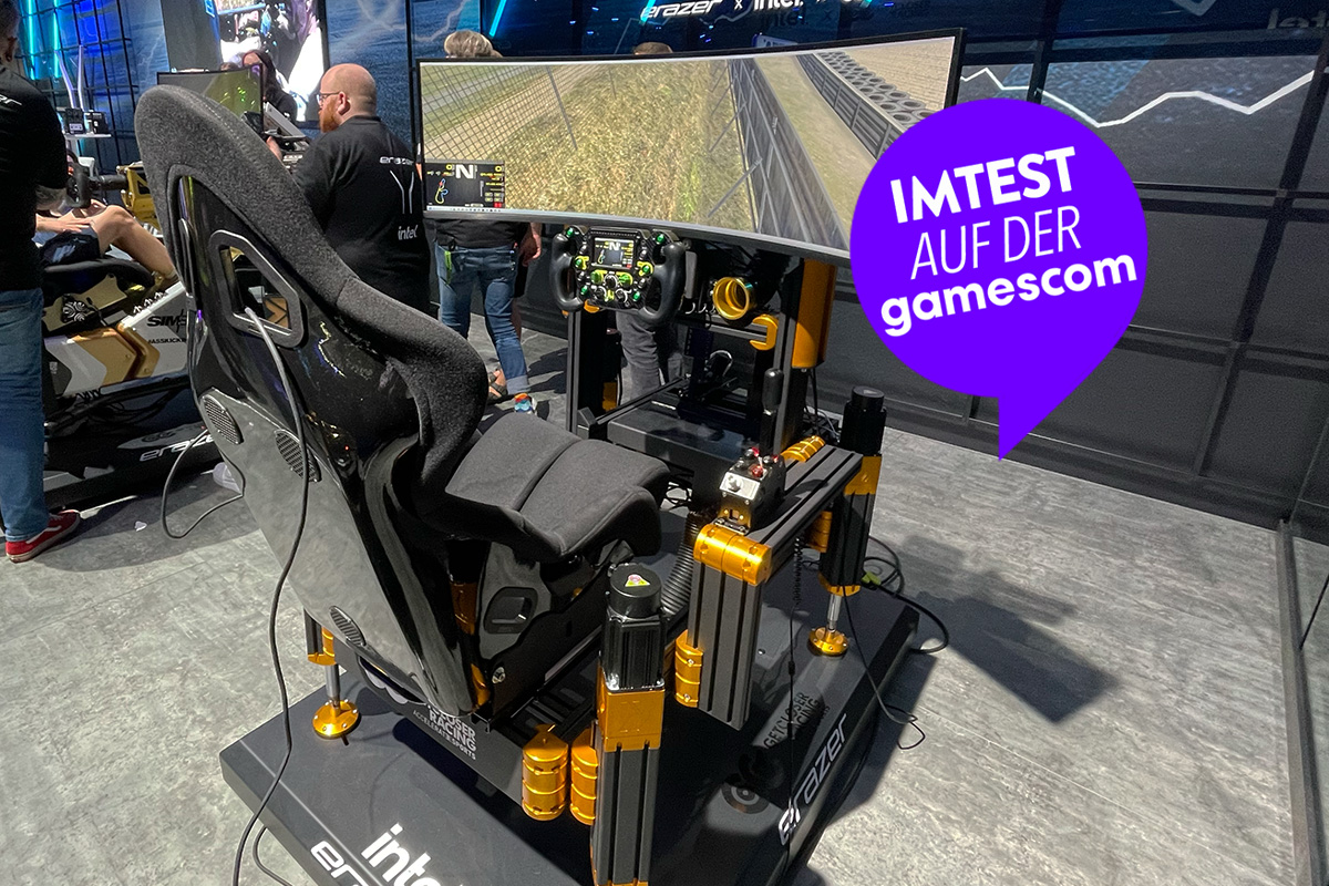 Gamescom 2023: SimRacing-Qualifikation am Erazer-Stand - IMTEST