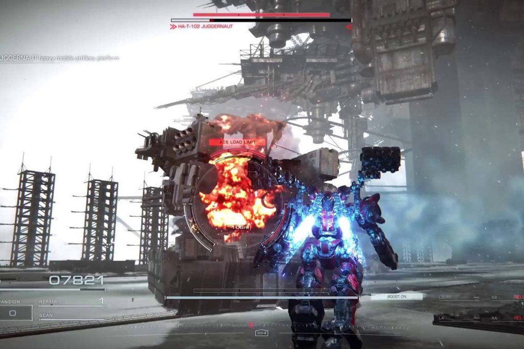 Ein Screenshot aus dem Spiel Armored Core 6