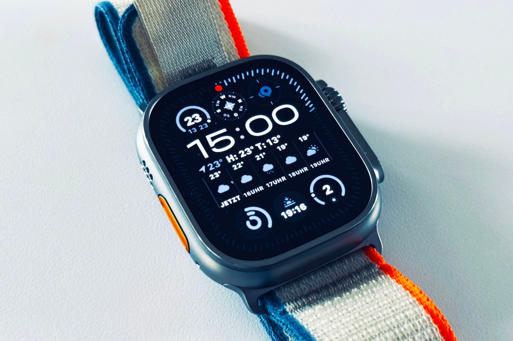 Apple Watch Ultra mit „Modular Ultra“-Watchface