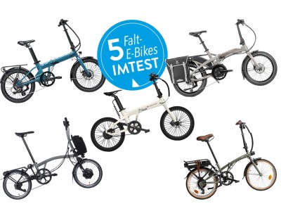 5 Falt-E-Bikes im Test: Praktisch in Alltag und Urlaub