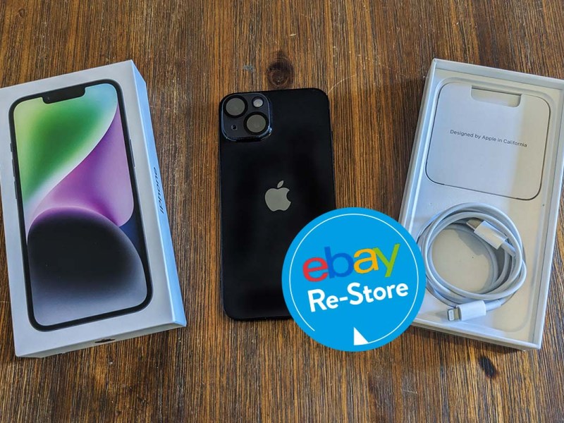 Ein gebrauchtes iPhone 14 aus dem eBay Re-Store