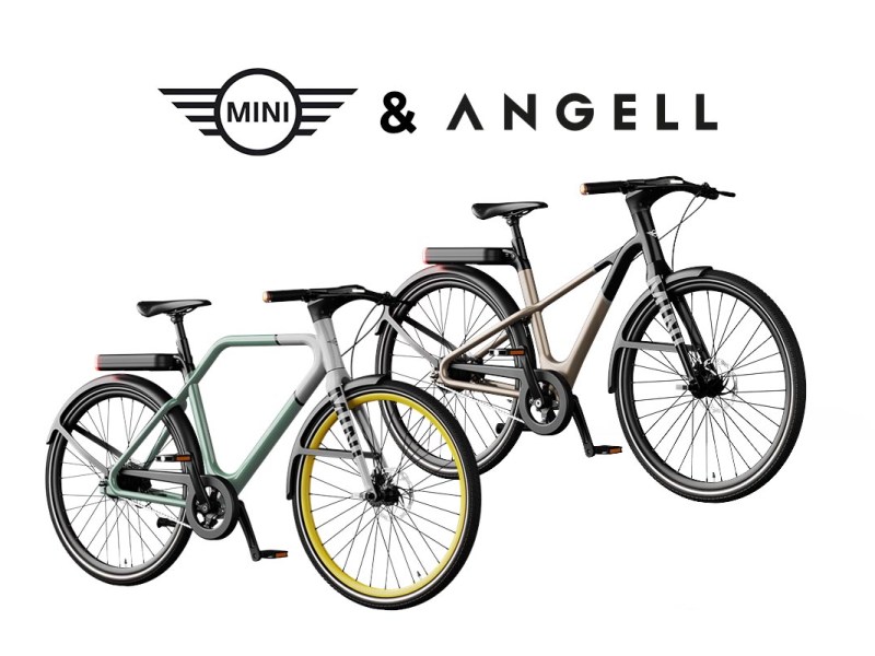 E-Bikes aus der Kooperation zwischen MINI und Angell.
