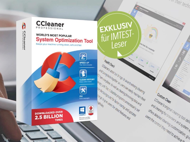 CCleaner Premium: 6 Monate für nur 3€: 36,98€ sparen – ohne Abo!