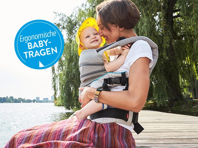 Diese 5 Babytragen sind bequem für Kind und Eltern