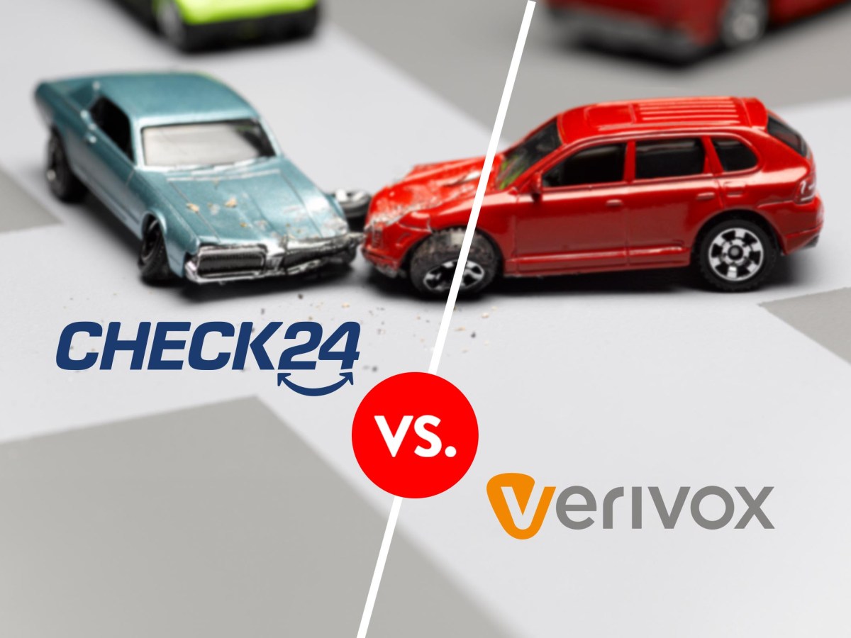 Check24 vs Verivox: KFZ-Versicherungsportale im Test-Duell